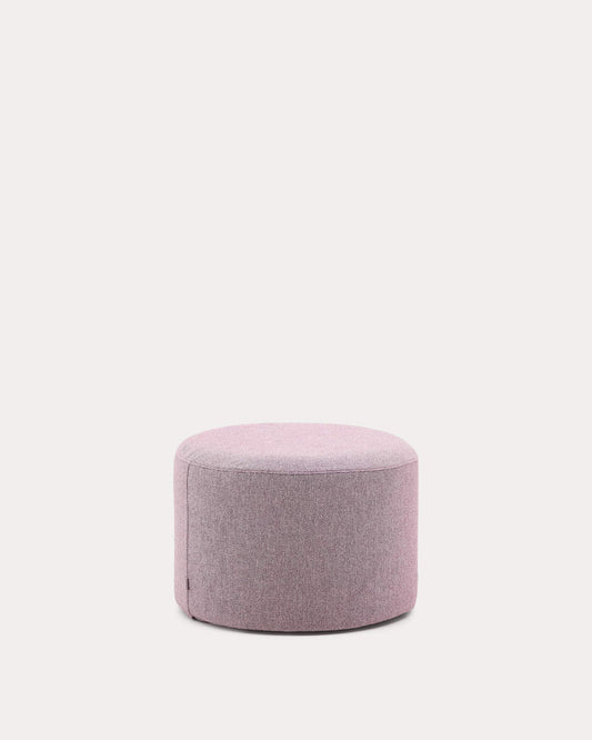 Pouf sfoderabile Kaeli viola Ø 60 cm