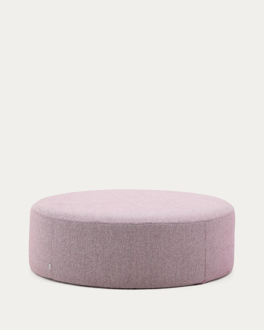 Pouf sfoderabile Kaeli viola Ø 120 cm