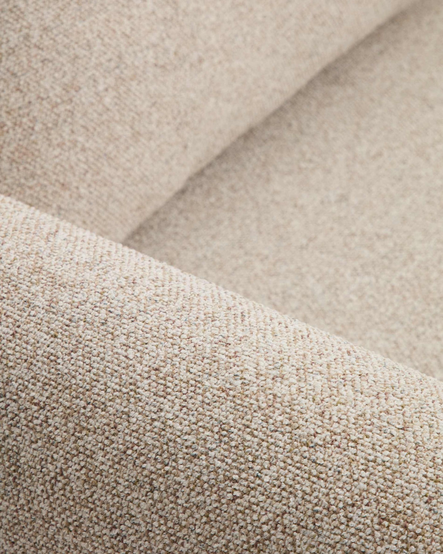 Divano ad angolo Vera 5 posti Beige 330 X 330 cm FSC Mix Credit