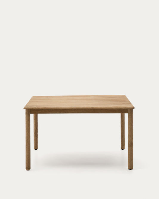 Tavolo Sori in legno massiccio di acacia 135 x 135 cm