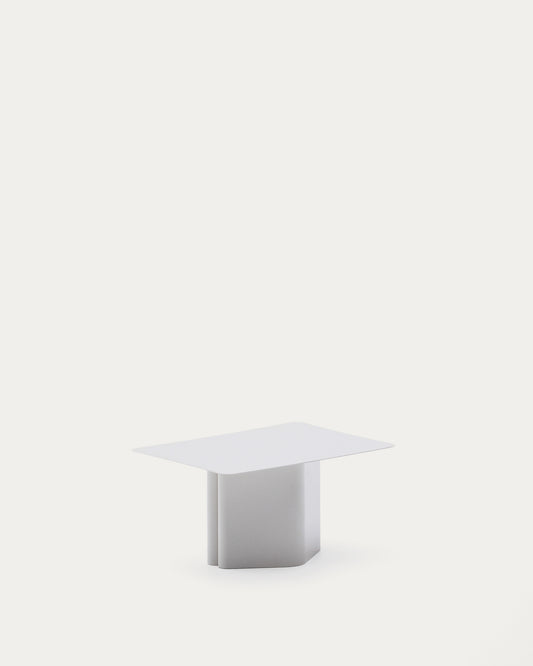 Tavolino in ferro grigio Arvin 70 x 52 cm