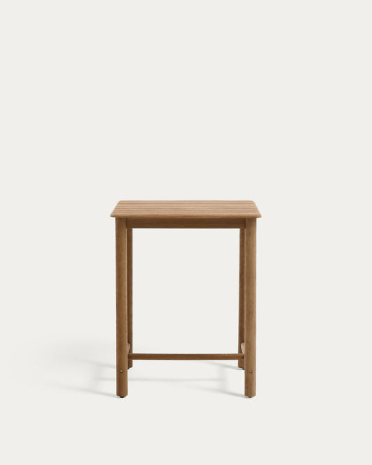 Tavolo sori in legno massiccio di acacia 78 x 78 cm