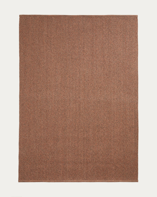 Tappeto Despas in fibre sintetiche terracotta 160 x 230 cm