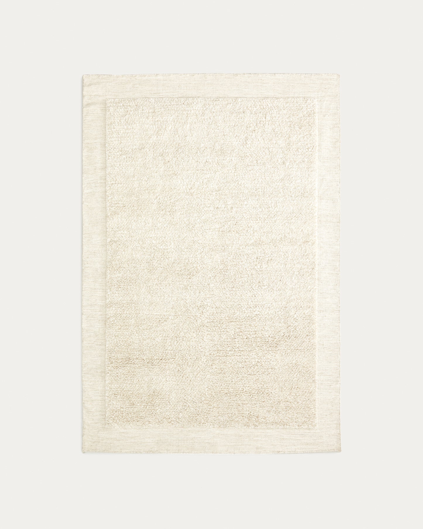 Tappeto Marely in lana bianco 160 x 230 cm
