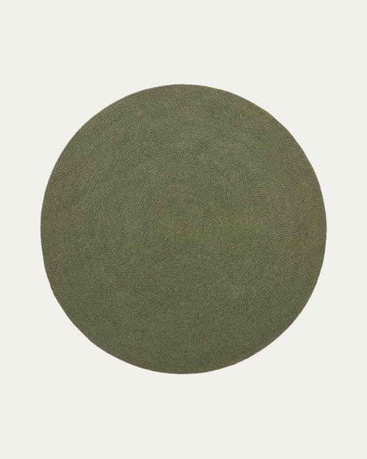 Tappeto rotondo Despas in fibre sintetiche verde Ø 200 cm