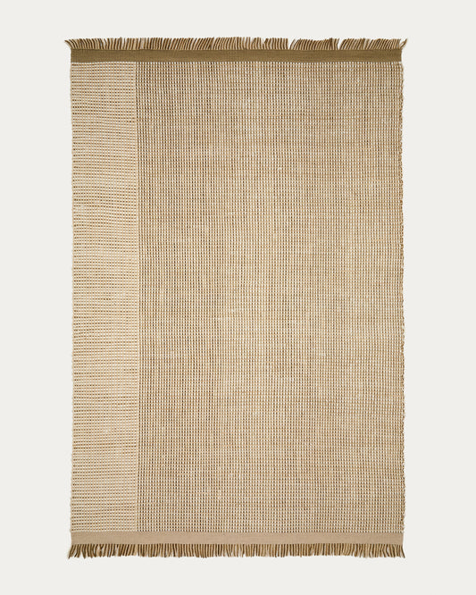 Tappeto Ardelia in fibre sintetiche beige 200 x 300 cm