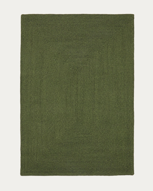 Tappeto Despas di fibre sintetiche verde 200 x 300 cm