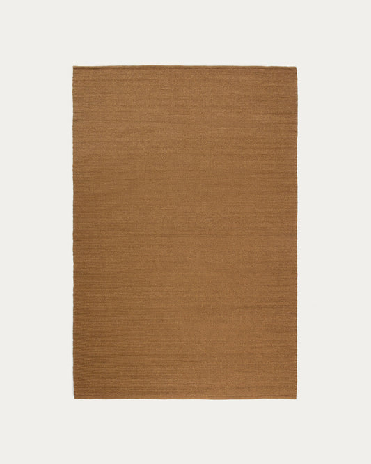Tappeto Turiane di fibre sintetiche marrone 160 x 230 cm
