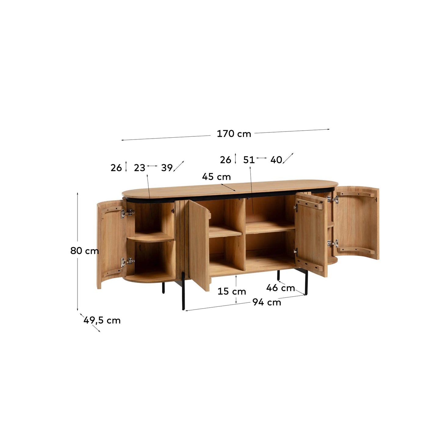 Credenza Licia