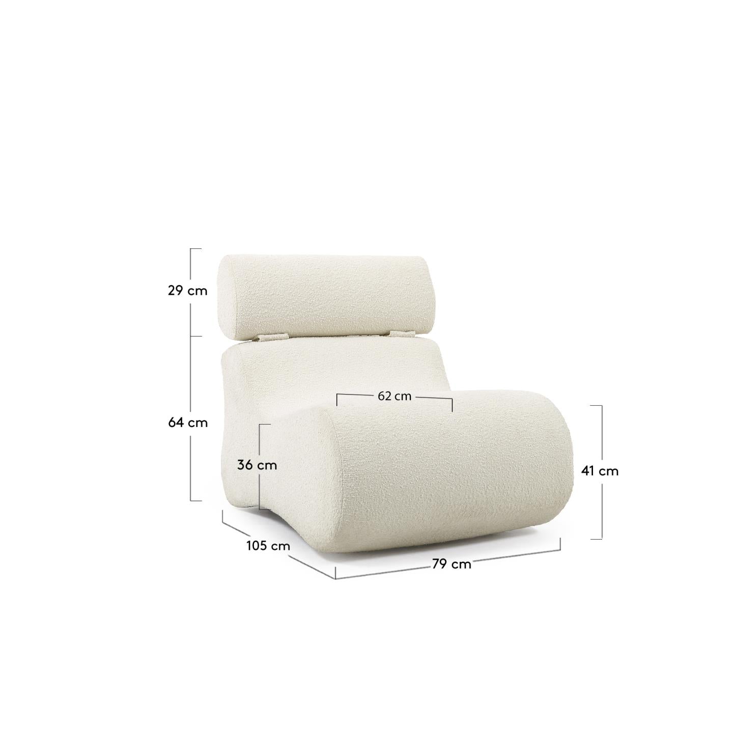 Poltrona Club shearling
