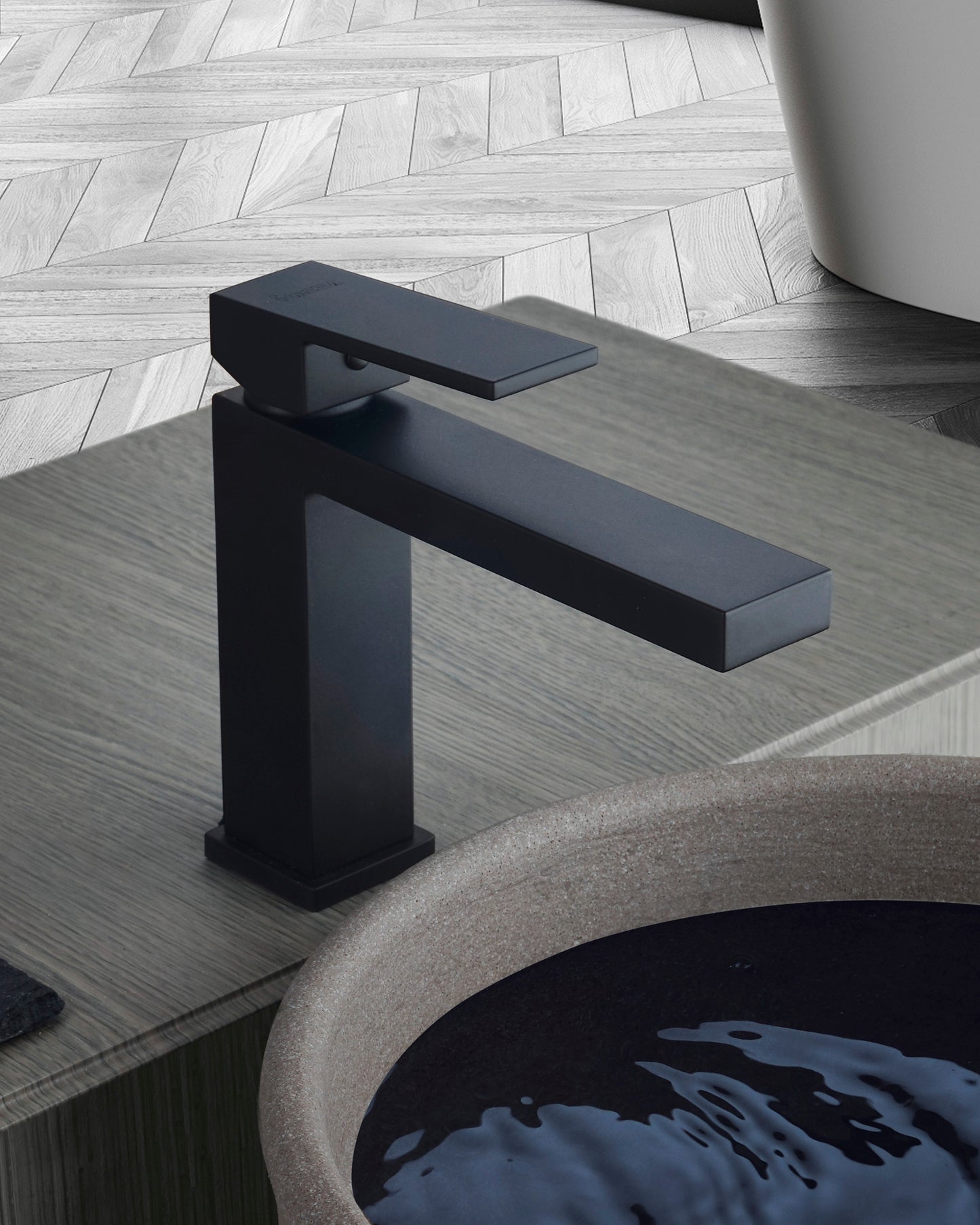 Rubinetto lavabo Manhattan black