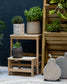 Sgabello con scaletta Nell 40x43 cm