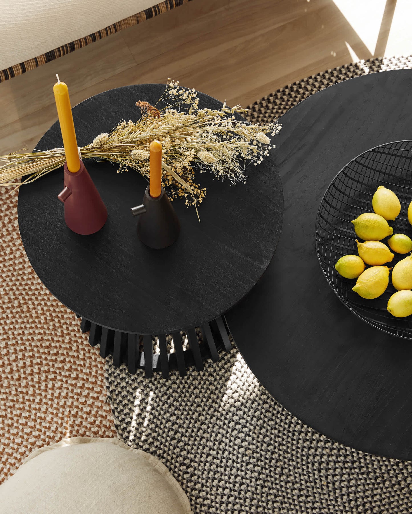 Tavolo Jeanette Ø 80 cm nero