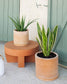 Tavolino Vilena terracotta Ø 60 cm