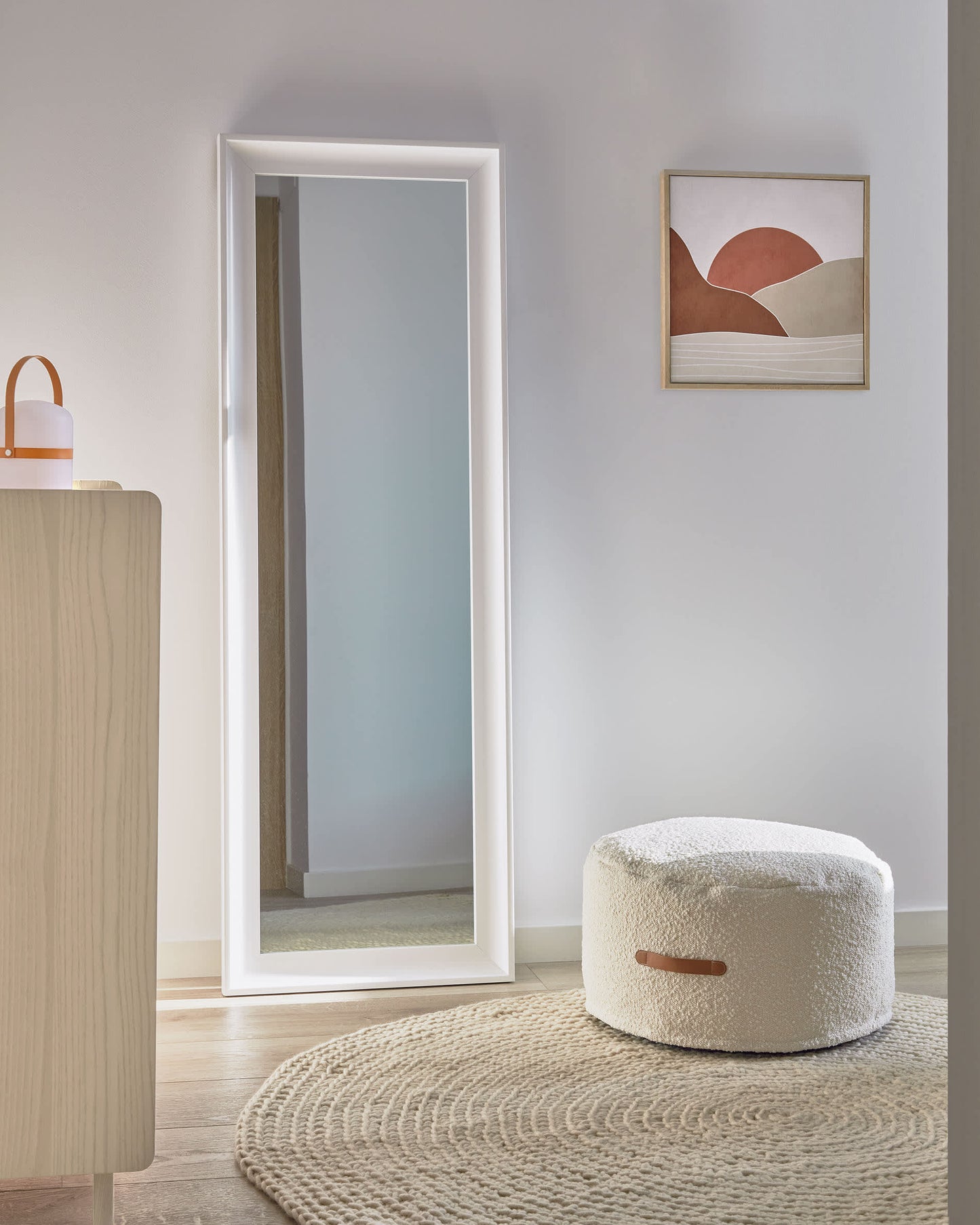 Specchio Romila 52 x 152,5 cm bianco