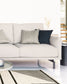 Divano Galene 4 posti beige 414 cm