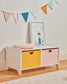 Mobile contenitore Nunila in MDF bianco 78 cm
