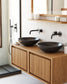 Mobile da bagno Taciana in legno massello di teak 60 x 40 m
