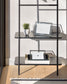 Stand appendiabiti Galatia finitura verniciata nera 60 x 162 cm