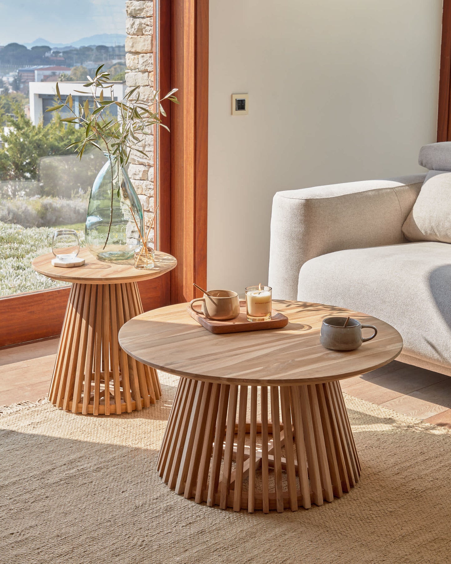 Tavolo Jeanette Ø 80 cm naturale