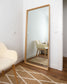 Specchio Nerina 80 x 180 cm con finitura naturale