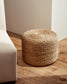 Pouf rotondo Someina in fibre naturali Ø 40 cm