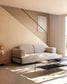 Divano Compo 3 posti beige grigio 232 cm