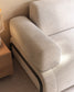 Divano Compo 3 posti beige grigio 232 cm