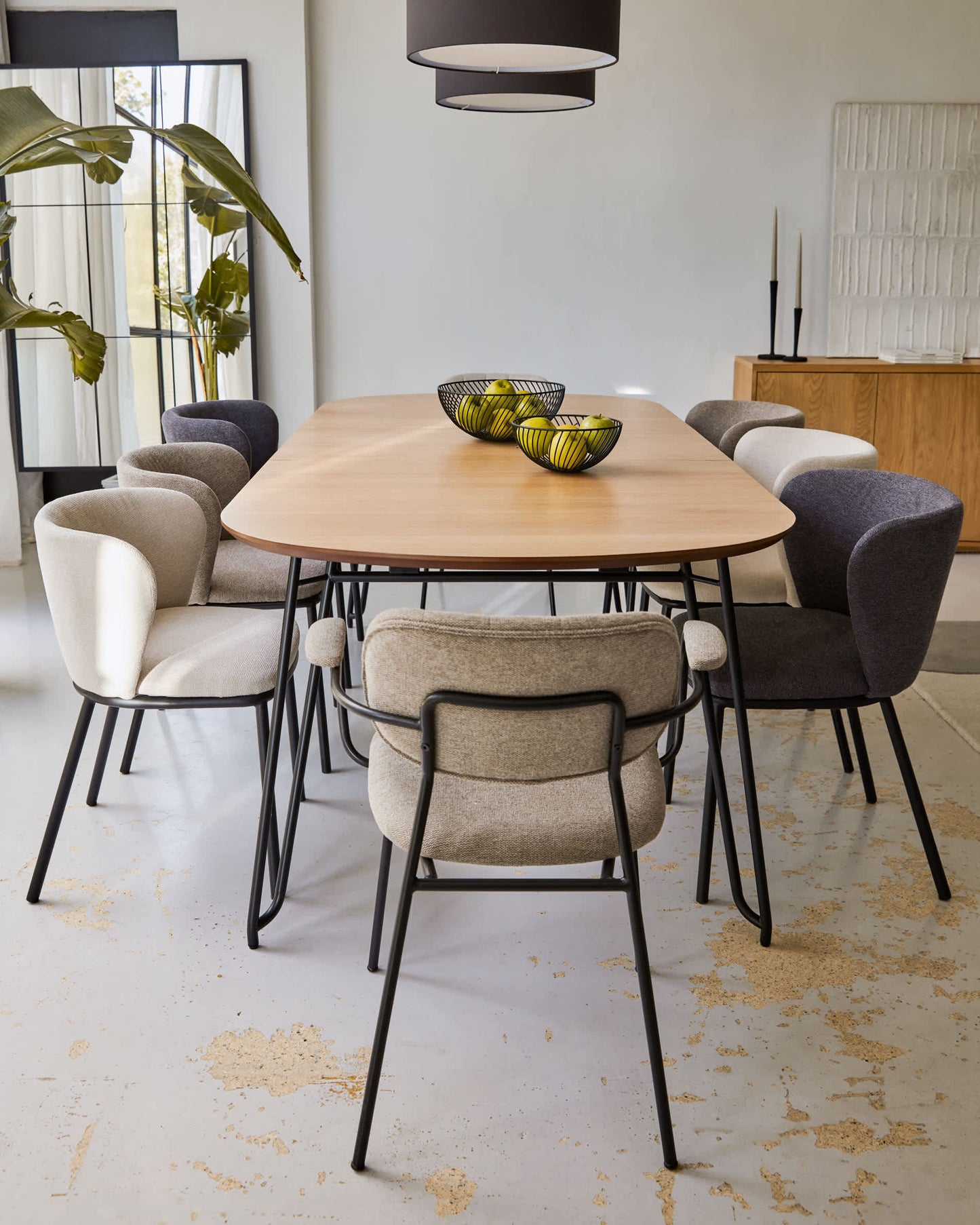 Tavolo allungabile Novac Ø 120 (200) cm