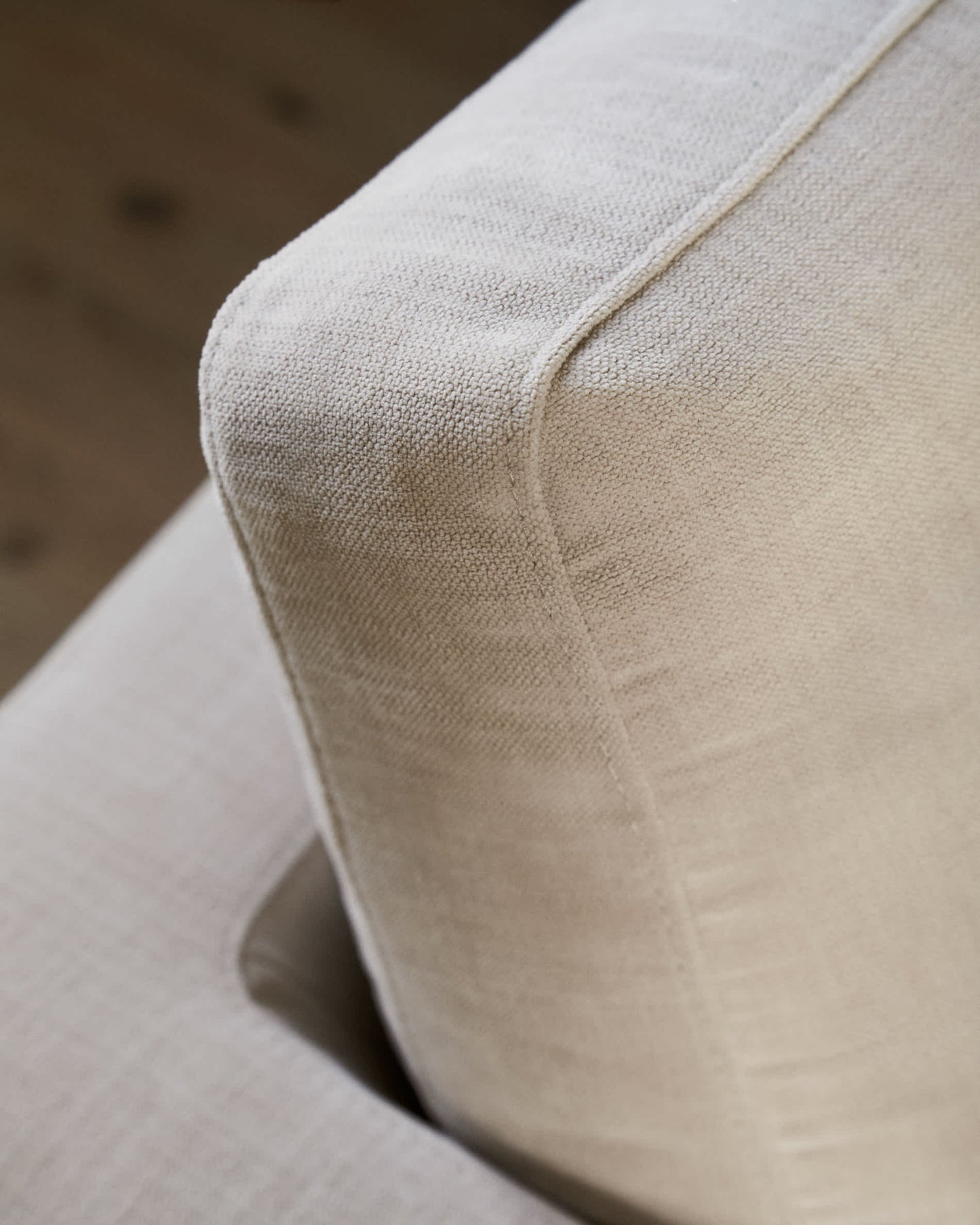 Divano Gala 4 posti con chaise longue sinistra beige 300 cm