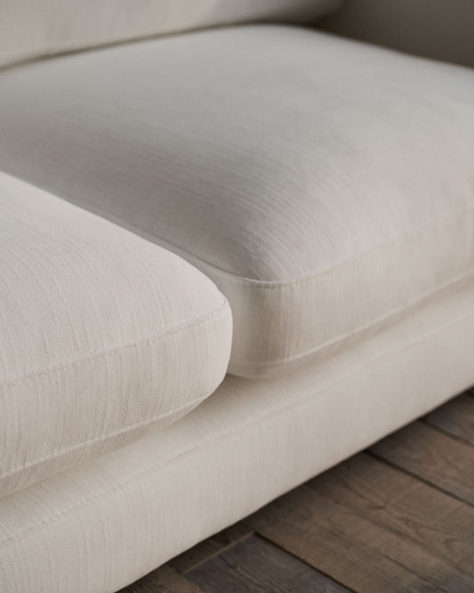 Divano Gala 4 posti con chaise longue sinistra beige 300 cm
