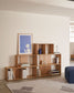 Modulo libreria grande Litto impiallacciato rovere 101 x 38 cm