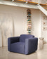 Poltrona modulare Neom blu