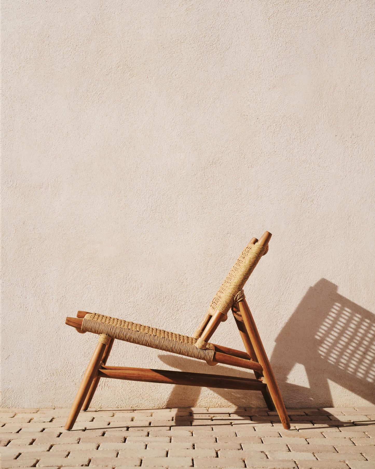 Poltrona Codolar in legno massiccio di teak