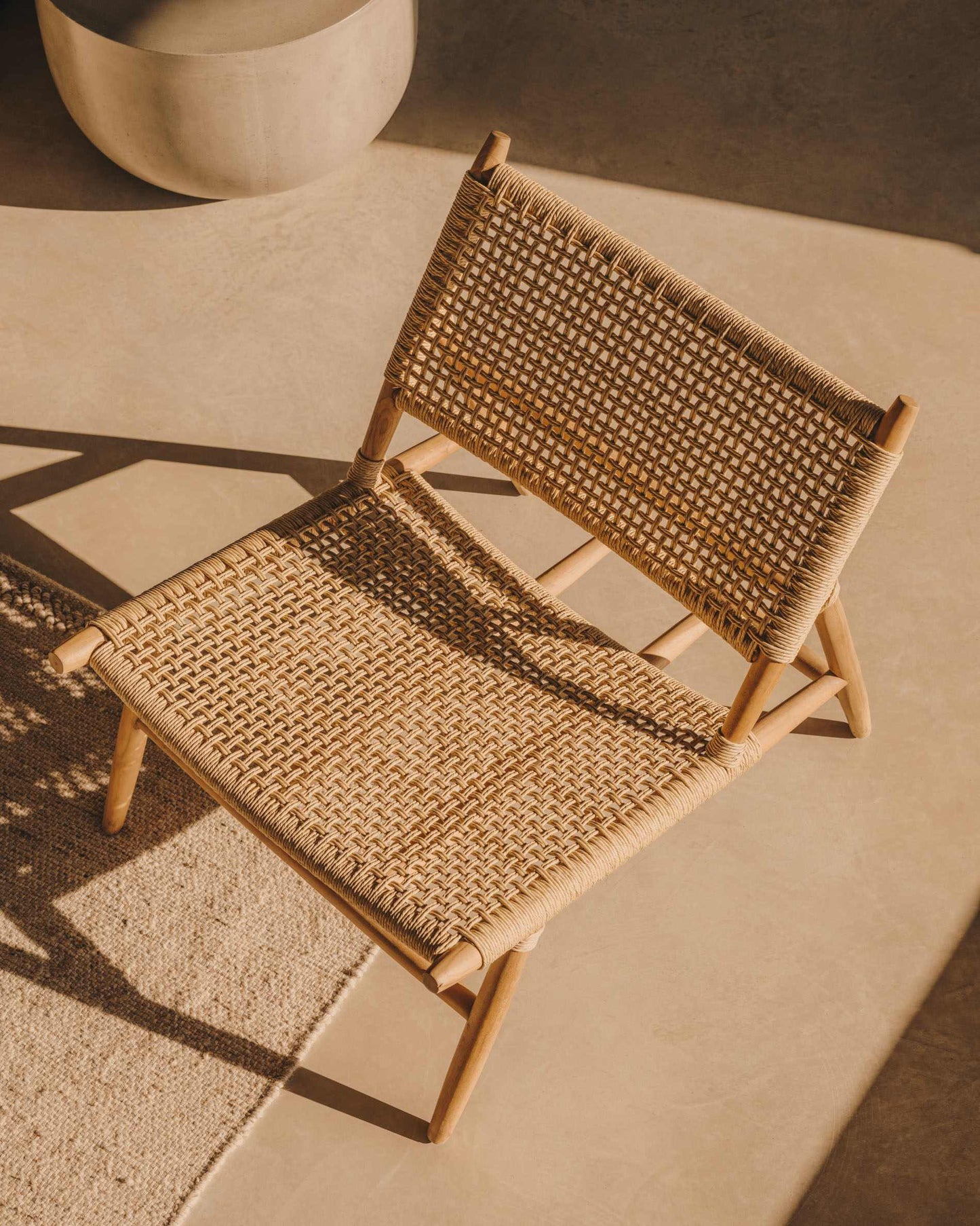 Poltrona Codolar in legno massiccio di teak