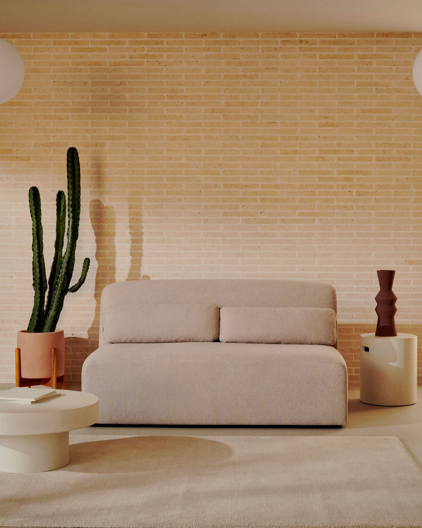 Modulo Neom 2 posti beige 150 cm