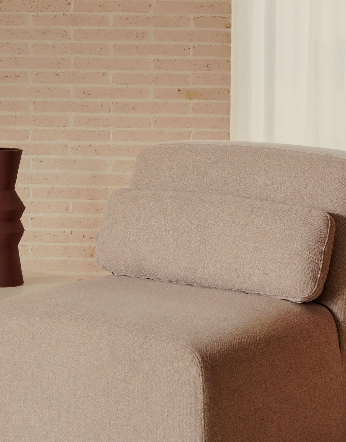 Cuscino Neom beige 24 x 72 cm