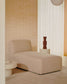 Modulo Neom chaise longue beige 152 x 75 cm FSC Mix Credit