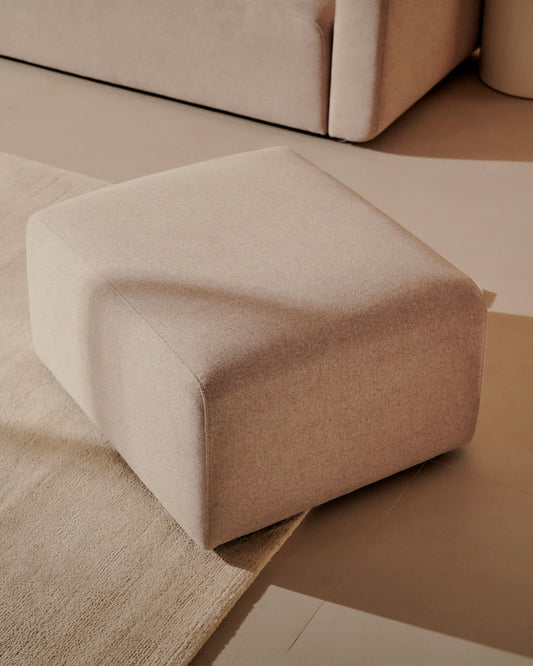 Poggiapiedi Neom beige 75 x 64 cm