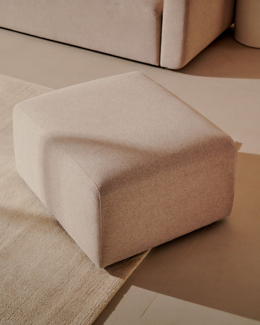 Poggiapiedi Neom beige 75 x 64 cm