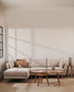 Divano 3 posti Gilma perla con chaise longue destra/sinistra e piedi naturali 261 cm