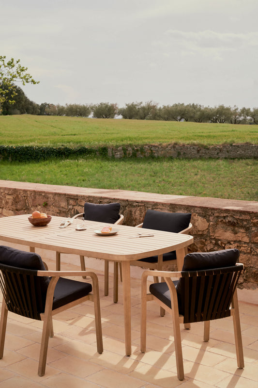 Tavolo da esterni Maset in legno massello di eucalipto 170 x 90