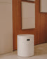 Tavolino Aiguablava in cemento bianco Ø 37 cm