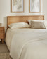 Letto Lenon in legno e rovere impiallacciato per materasso 160 x 200 cm FSC MIX Credit