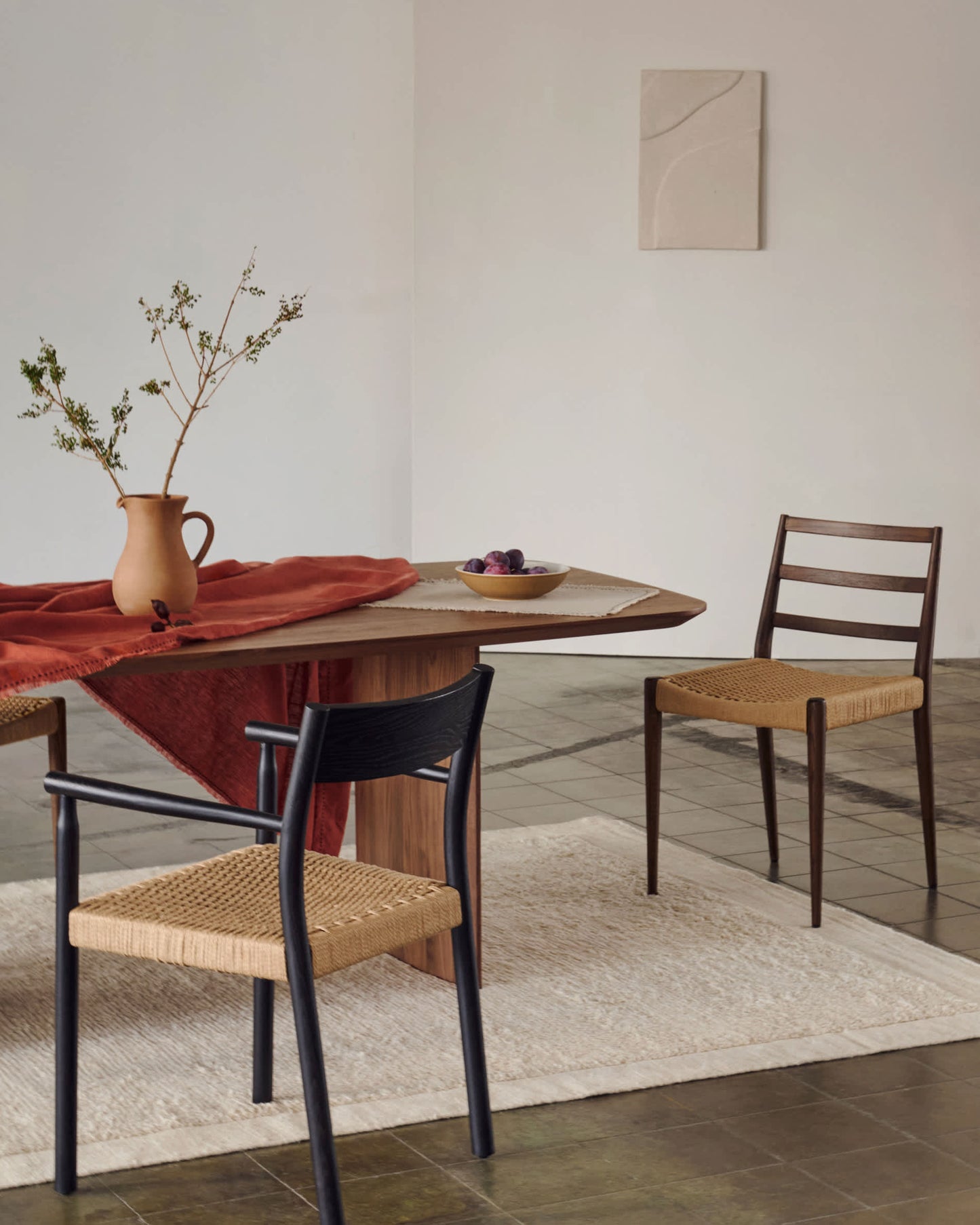 Tavolo Litto con impiallacciatura di noce 240 x 100 cm