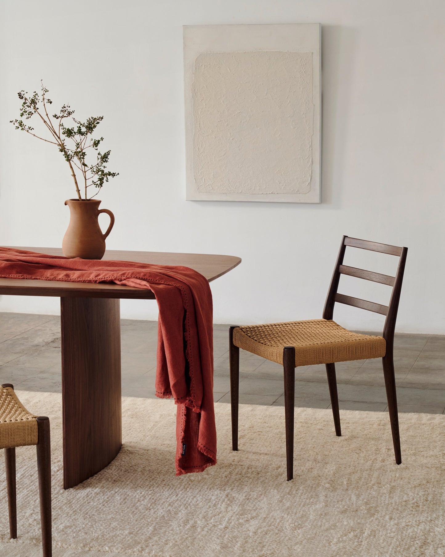 Tavolo Litto con impiallacciatura di noce 240 x 100 cm