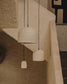 Lampada da soffitto Calvia in cartapesta bianca Ø 25 cm