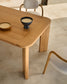 Tavolo allungabile Jondal in legno massiccio e impiallacciatura in rovere 200 (280) cm