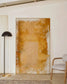 Quadro astratto Selnar giallo 200 x 120 cm