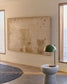 Quadro astratto Silpa beige scuro 200 x 120 cm